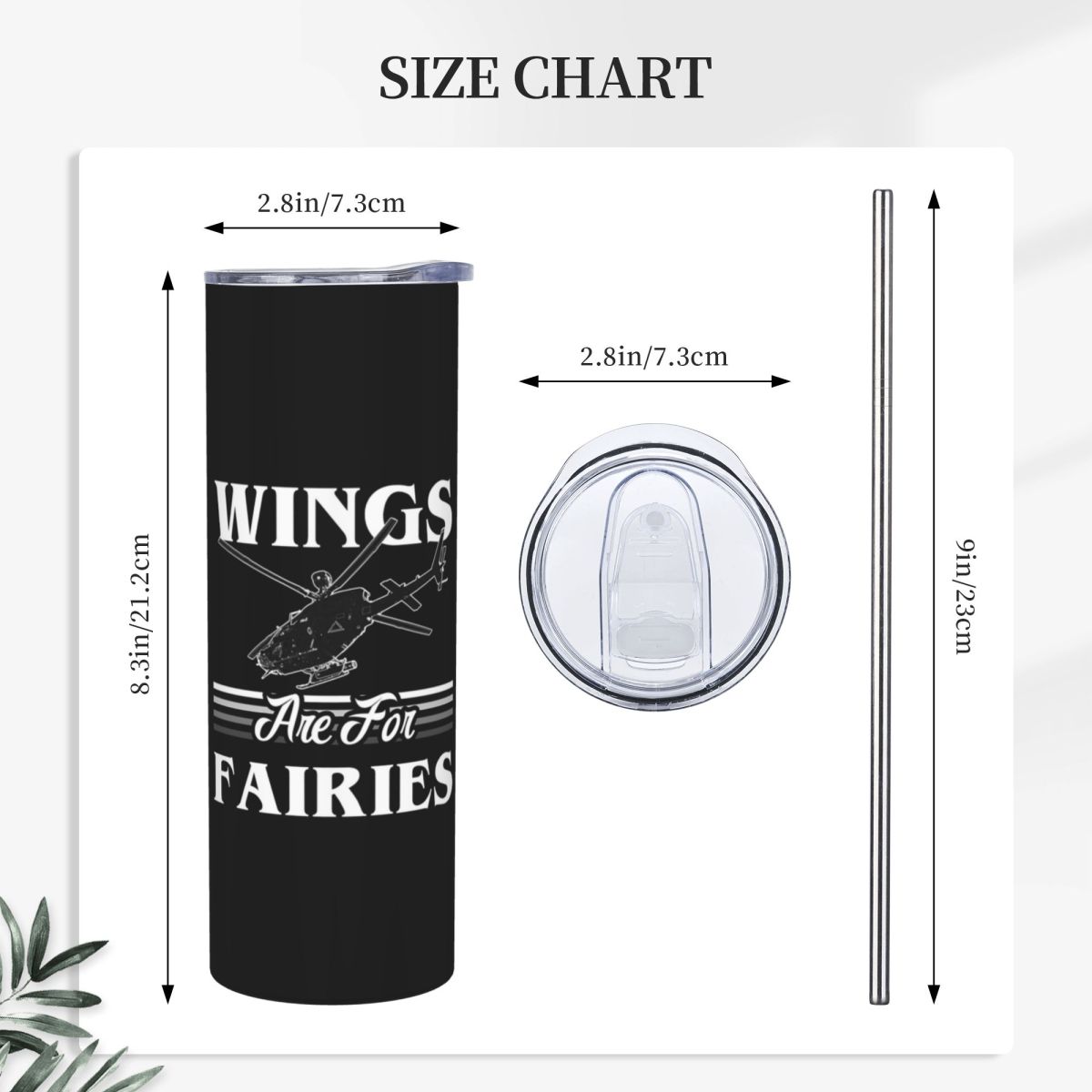 Kanatlar Periler İçindir Helik - Tumbler 20Oz White incelemesi ve fiyatı