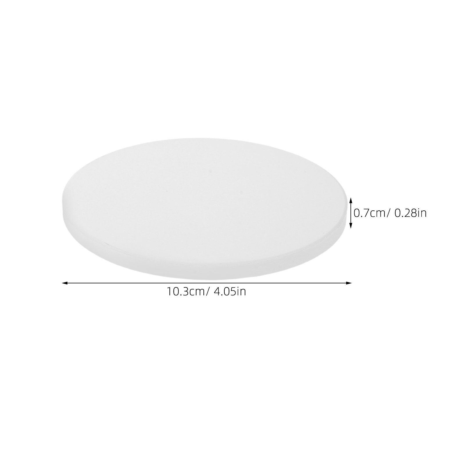 12 Adet Yuvarlak Seramik Barda - Coaster Sublimation Blank incelemesi ve fiyatı