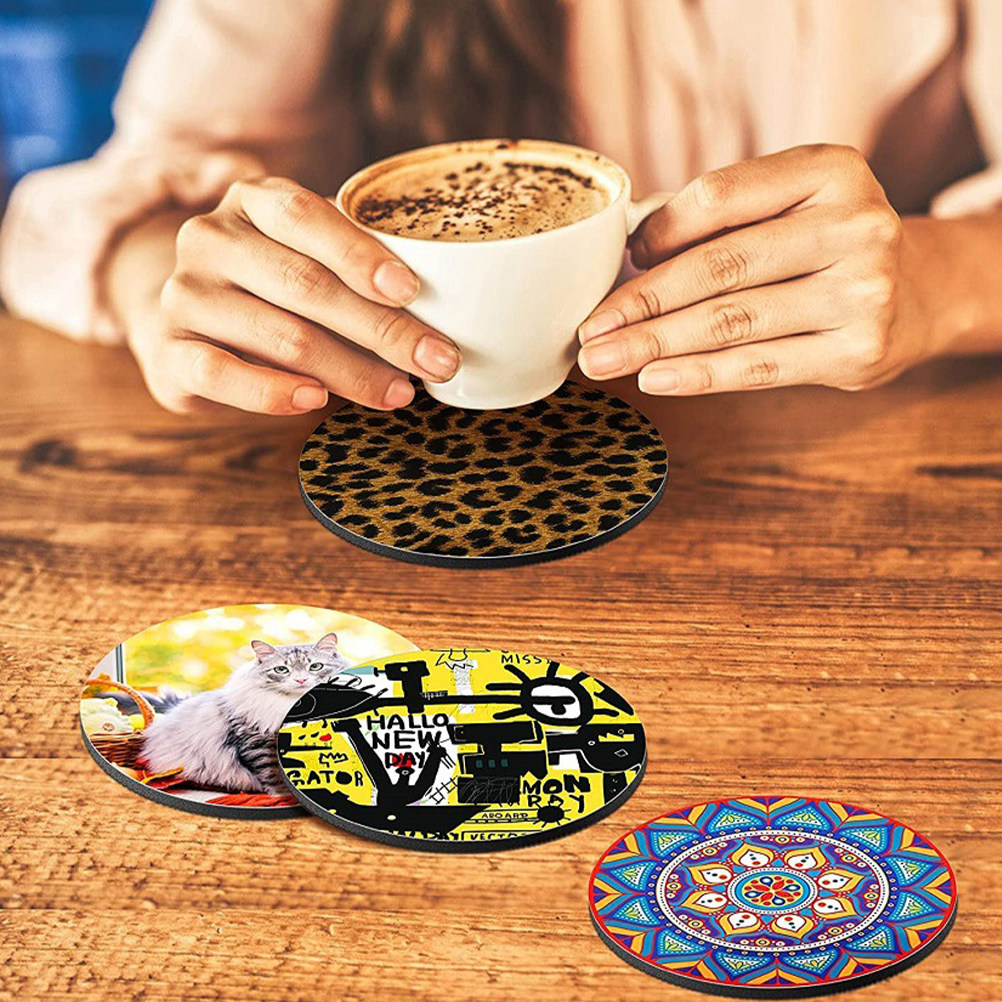 50 Adet Termal Süblimasyon Yuv - Coaster Sublimation Blank incelemesi ve fiyatı