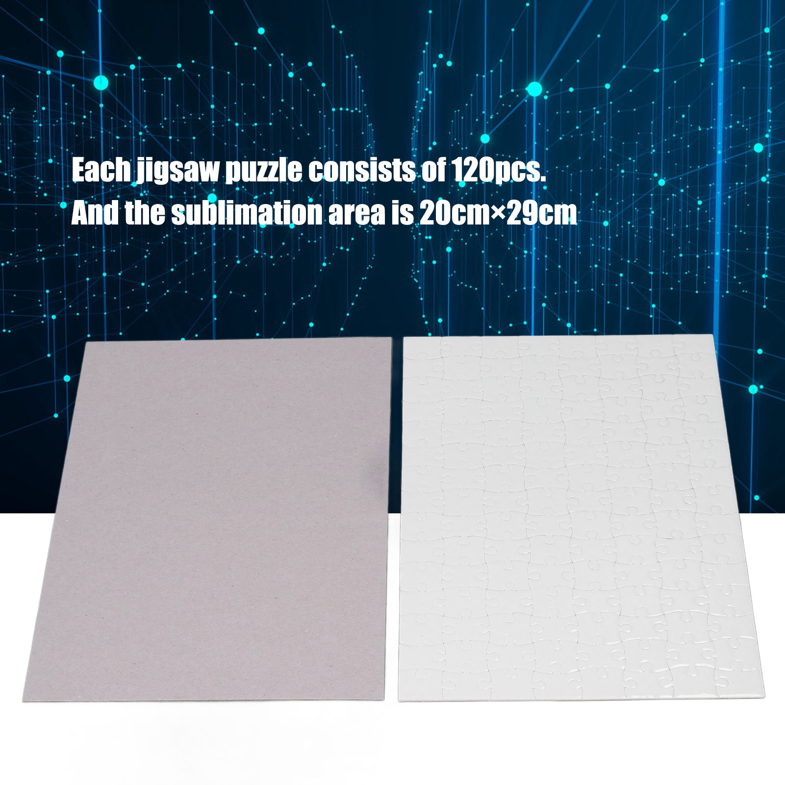 Baskı Yapılabilir Bulmaca, 10  - Puzzle Blank White incelemesi ve fiyatı
