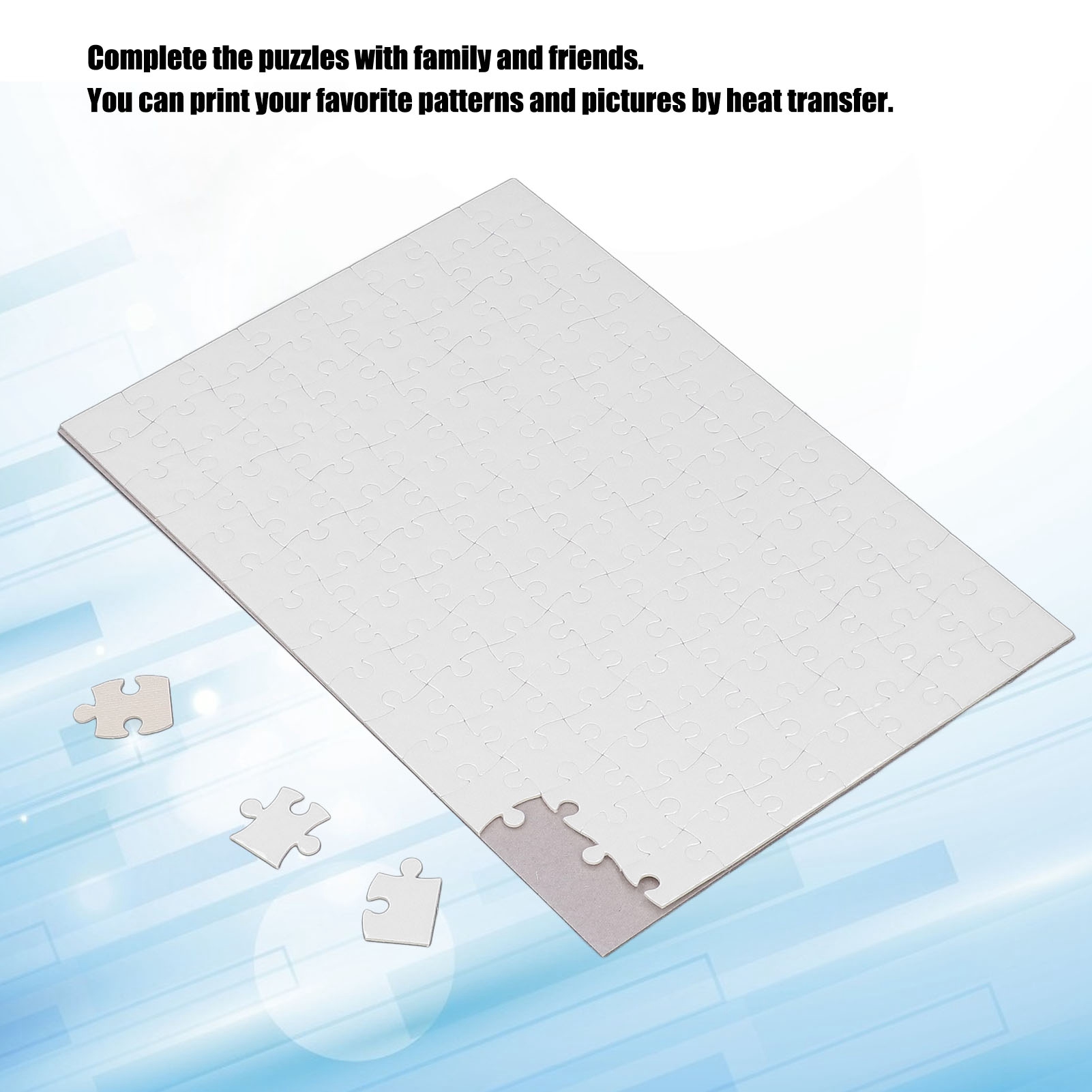 Baskı Yapılabilir Bulmaca, 10  - Puzzle Blank White incelemesi ve fiyatı